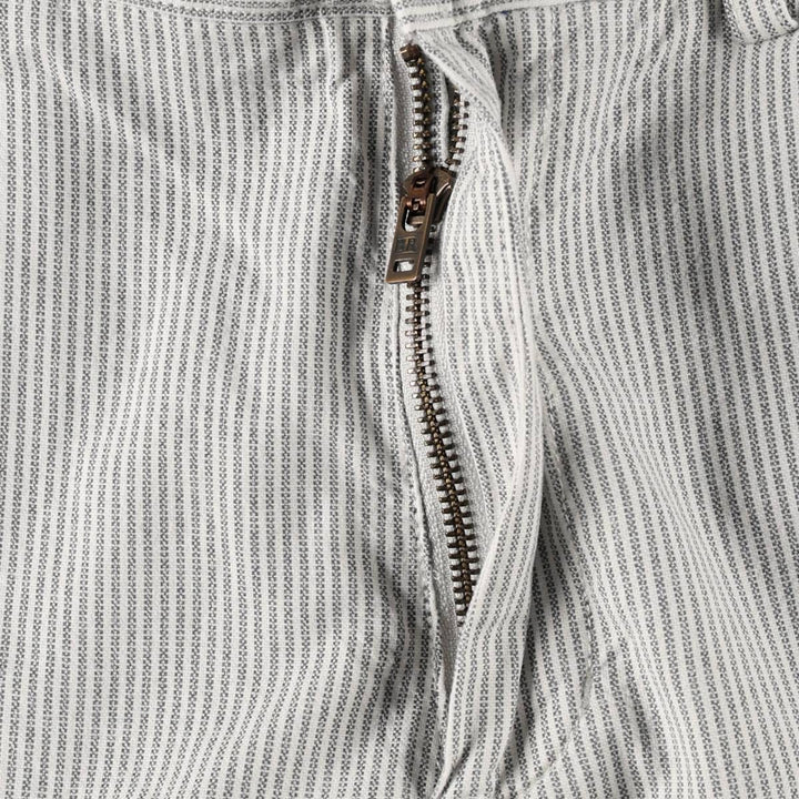 Banana Republic Stripe Pattern Cotton Shorts (Men's W34 equivalent) cotton white type Vintage Second Hand