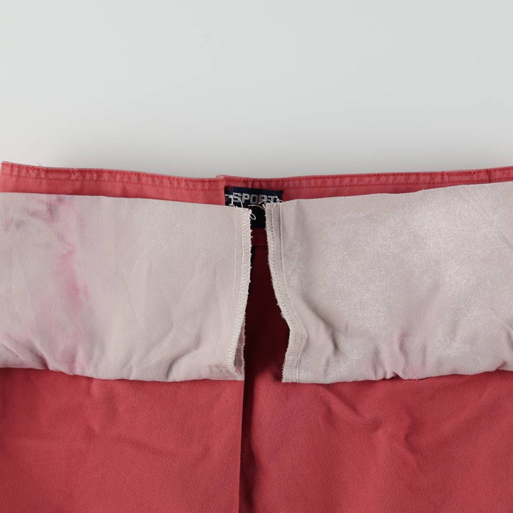 90'S Ralph Lauren Polo Sport One-Pleat Cotton Shorts, Men's Size W34 (approx.), Vintage cotton coral Vintage Second Hand