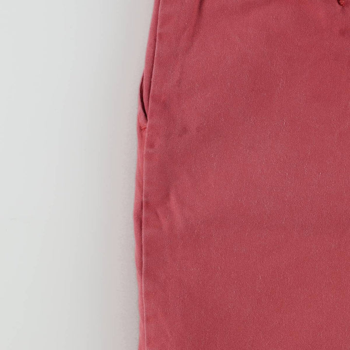 90'S Ralph Lauren Polo Sport One-Pleat Cotton Shorts, Men's Size W34 (approx.), Vintage cotton coral Vintage Second Hand