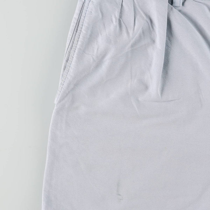 Ralph Lauren POLO by Ralph Lauren TYLER SHORT Two-Pleat Cotton Shorts, Men's Size W30 (approx.) cotton Blue type light blue Vintage Second Hand