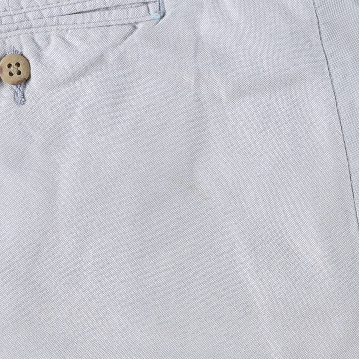 Ralph Lauren POLO by Ralph Lauren TYLER SHORT Two-Pleat Cotton Shorts, Men's Size W30 (approx.) cotton Blue type light blue Vintage Second Hand