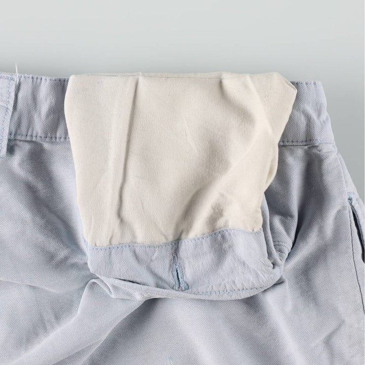 Ralph Lauren POLO by Ralph Lauren TYLER SHORT Two-Pleat Cotton Shorts, Men's Size W30 (approx.) cotton Blue type light blue Vintage Second Hand