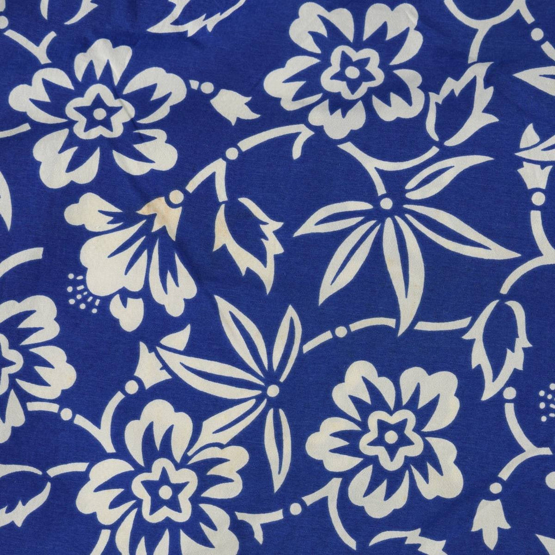 Ralph Lauren POLO SPORT all-over floral print swim shorts, men's size XL equivalent. Nylon blue type Vintage Second Hand