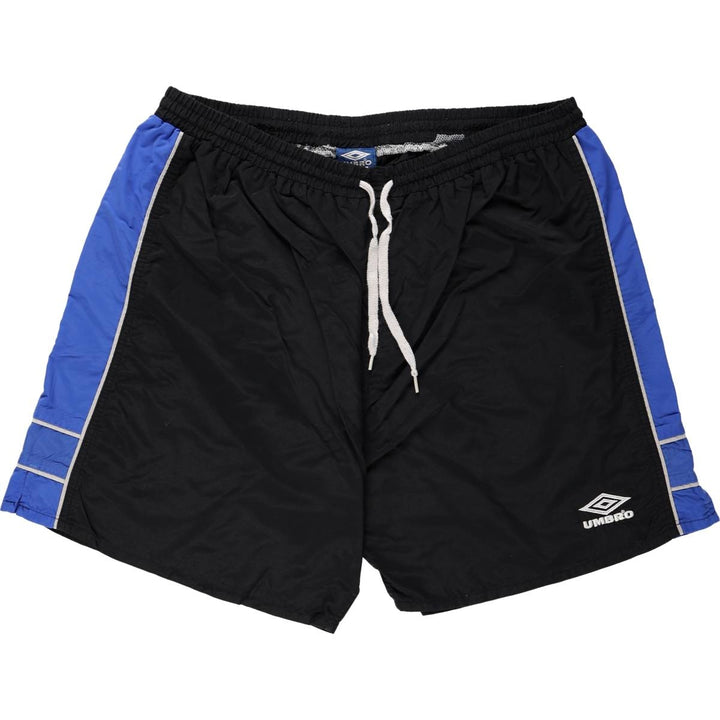Umbro swim shorts, men's size XL equivalent. Nylon black type Vintage Second Hand