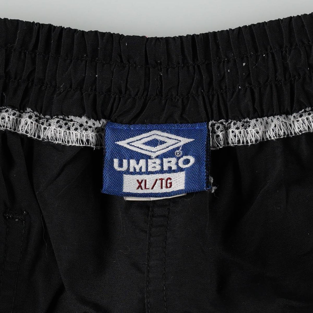 Umbro swim shorts, men's size XL equivalent. Nylon black type Vintage Second Hand
