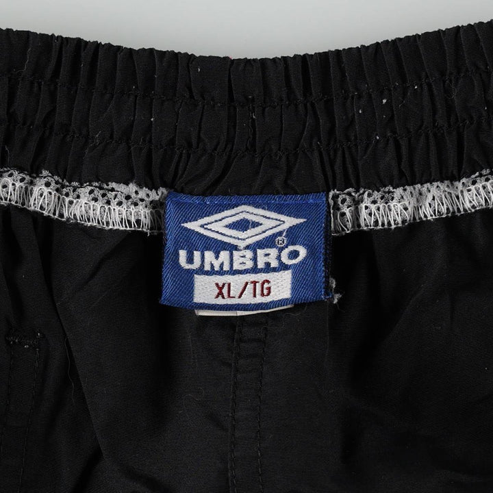 Umbro swim shorts, men's size XL equivalent. Nylon black type Vintage Second Hand
