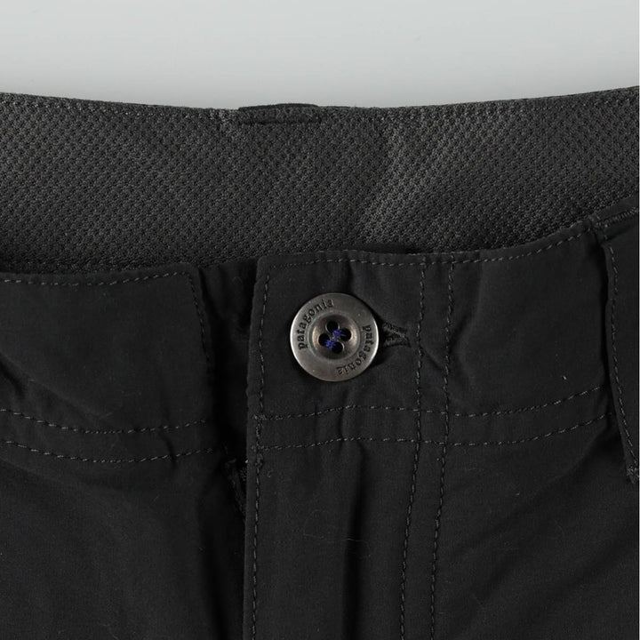 Patagonia 57150SP14 Nylon Shorts, Men's W37 (approx.) Nylon black type Vintage Second Hand