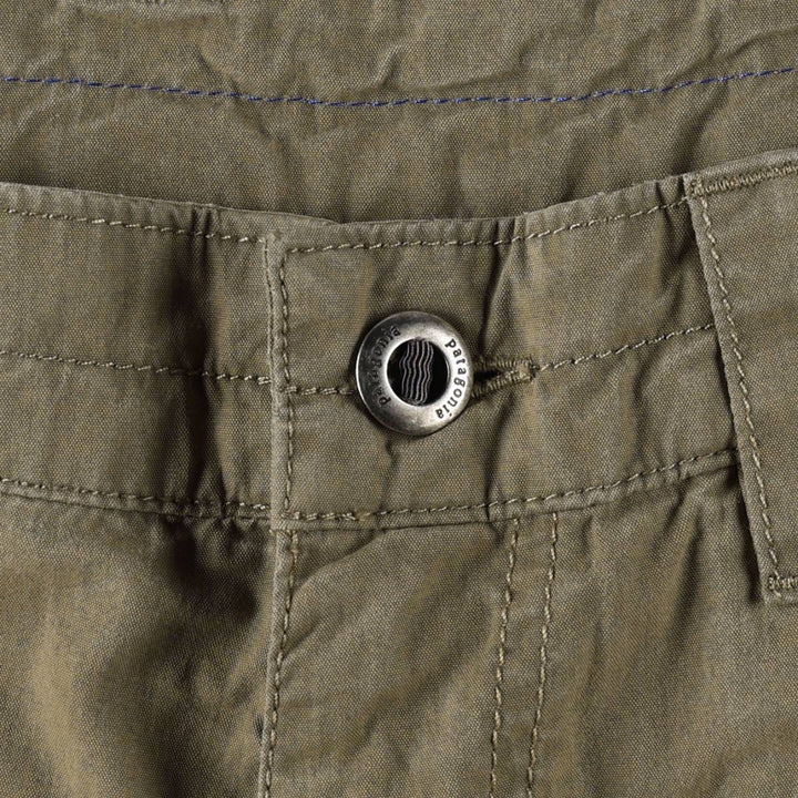 Patagonia 57840SP17 Cotton Shorts, Men's W36 (approx.) cotton Khaki type Vintage Second Hand