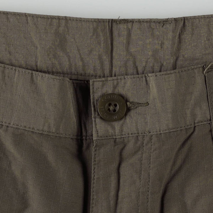 Columbia PFG OMNI-SHADE Ripstop Nylon Shorts (Men's W36 equivalent) cotton Khaki type Vintage Second Hand