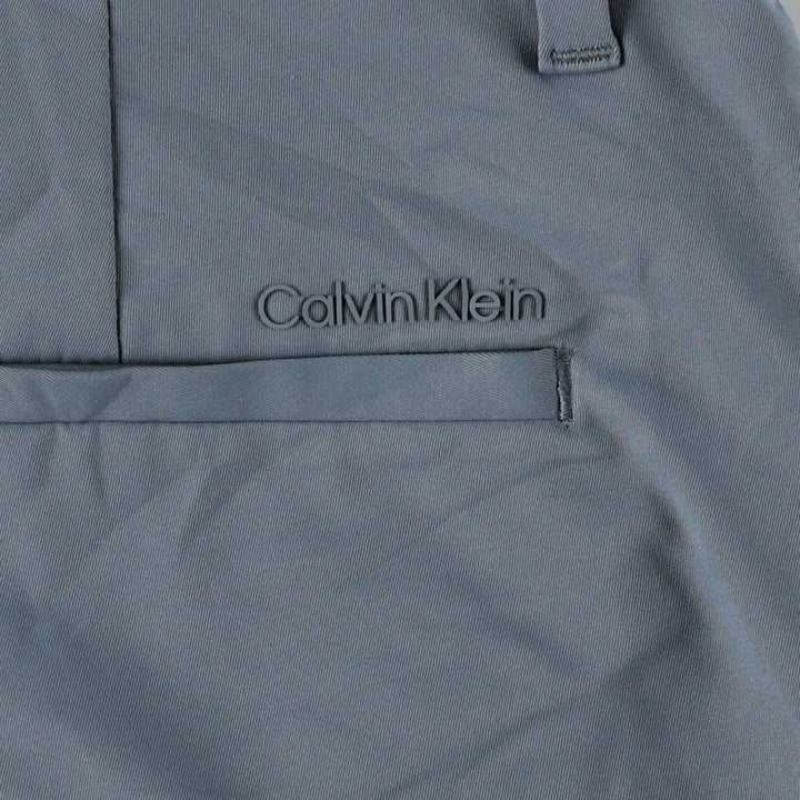 Calvin Klein shorts, men's size W34 (approx.) polyester blue type Vintage Second Hand