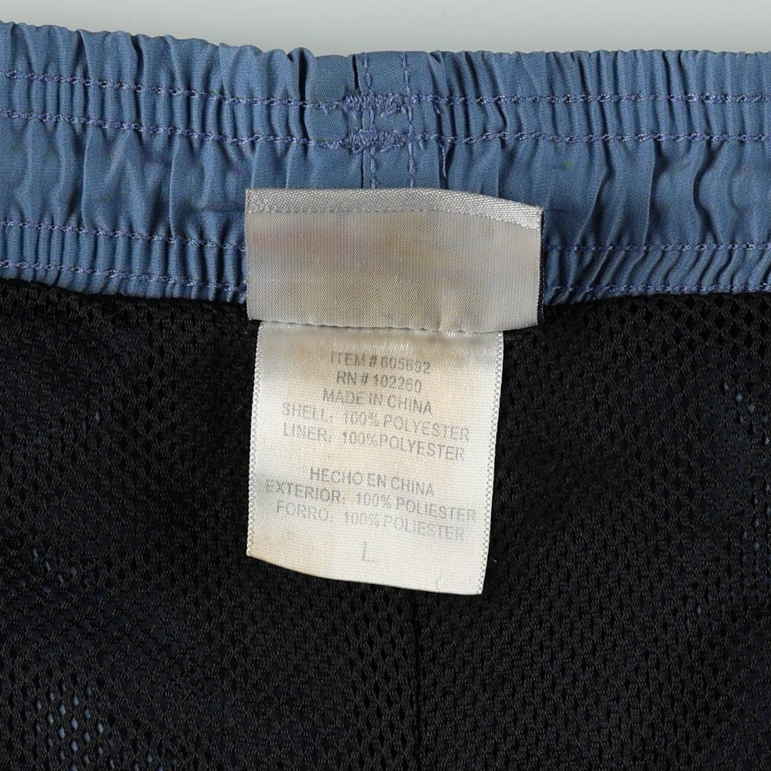Reebok shorts, men's size L (equivalent) polyester Blue type light blue Vintage Second Hand