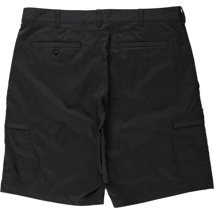 Nike shorts, men's size W37 (approx.) polyester black type Vintage Second Hand