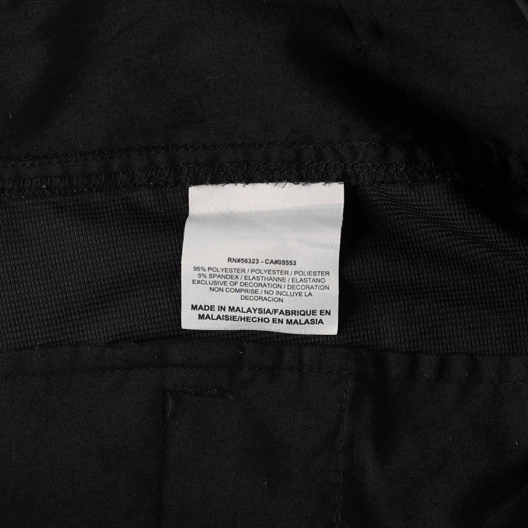 Nike shorts, men's size W37 (approx.) polyester black type Vintage Second Hand