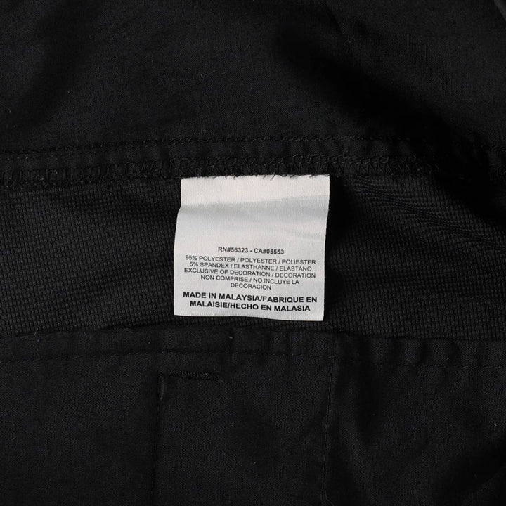 Nike shorts, men's size W37 (approx.) polyester black type Vintage Second Hand