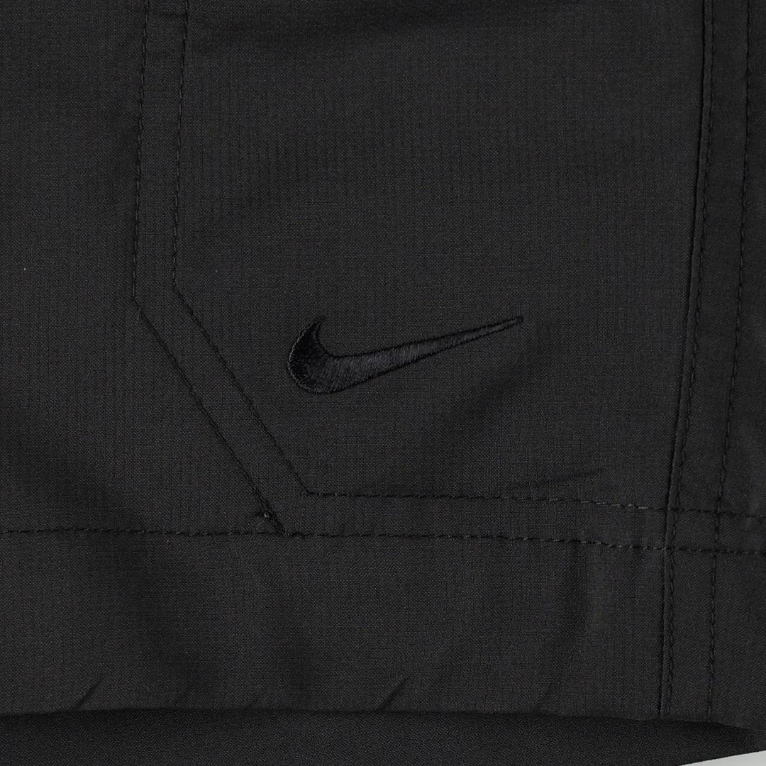 Nike shorts, men's size W37 (approx.) polyester black type Vintage Second Hand