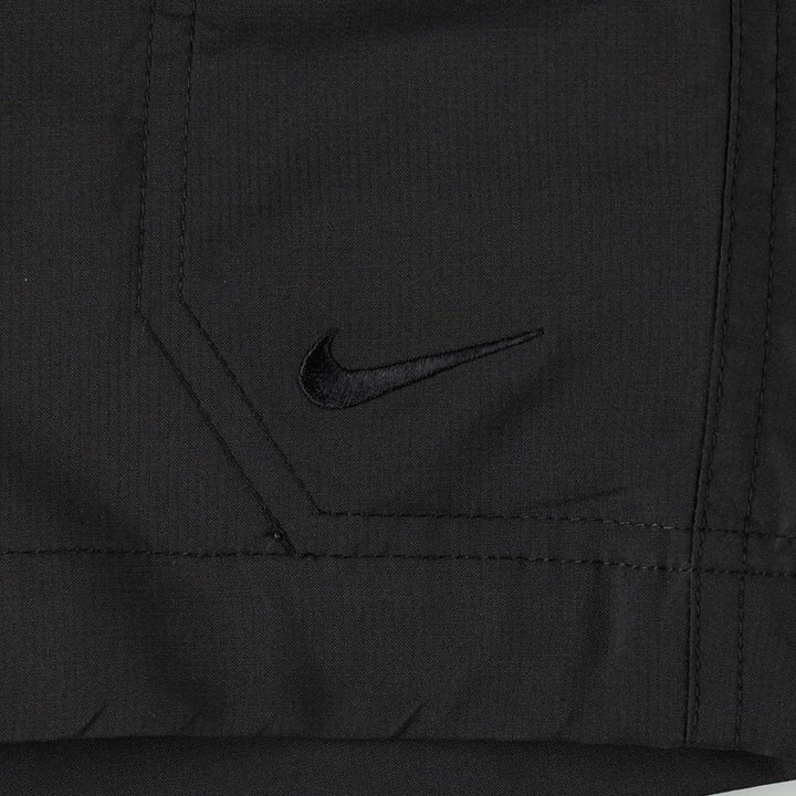 Nike shorts, men's size W37 (approx.) polyester black type Vintage Second Hand