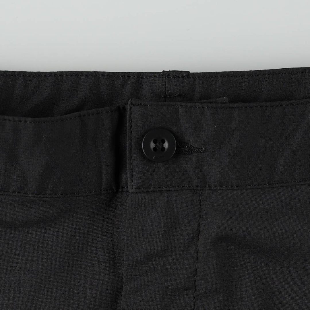 Nike shorts, men's size W37 (approx.) polyester black type Vintage Second Hand