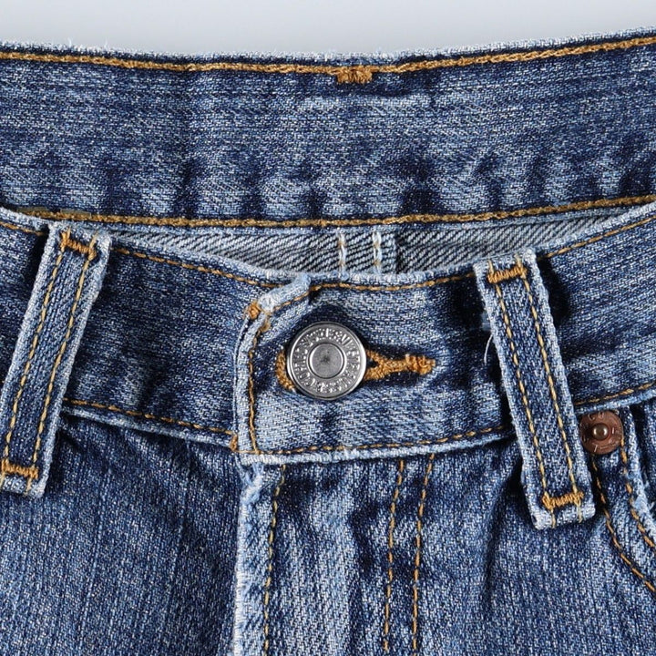 2000'S Levi's 550 Relaxed Fit Denim Shorts, Men's Size W32 cotton blue type Vintage Second Hand