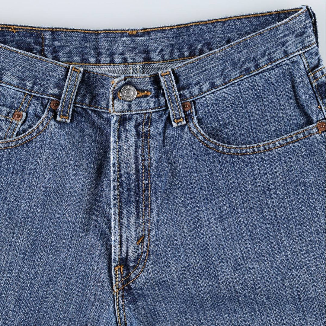 2000'S Levi's 550 Relaxed Fit Denim Shorts, Men's Size W32 cotton blue type Vintage Second Hand