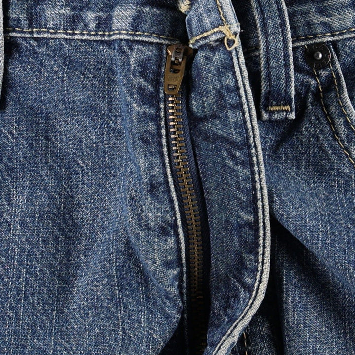 2000'S Levi's Signature Denim Painter Shorts (Men's W36 equivalent) cotton blue type Vintage Second Hand