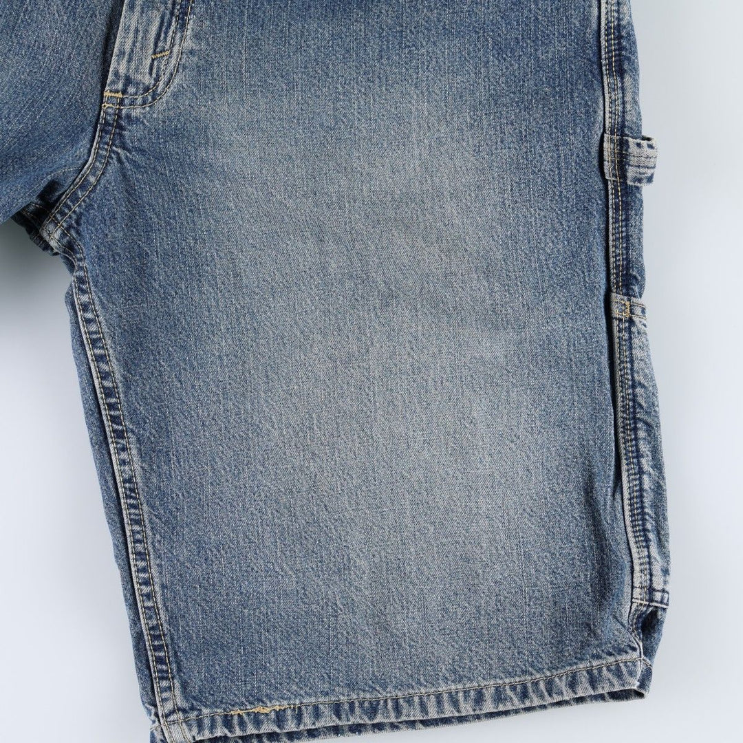 2000'S Levi's Signature Denim Painter Shorts (Men's W36 equivalent) cotton blue type Vintage Second Hand