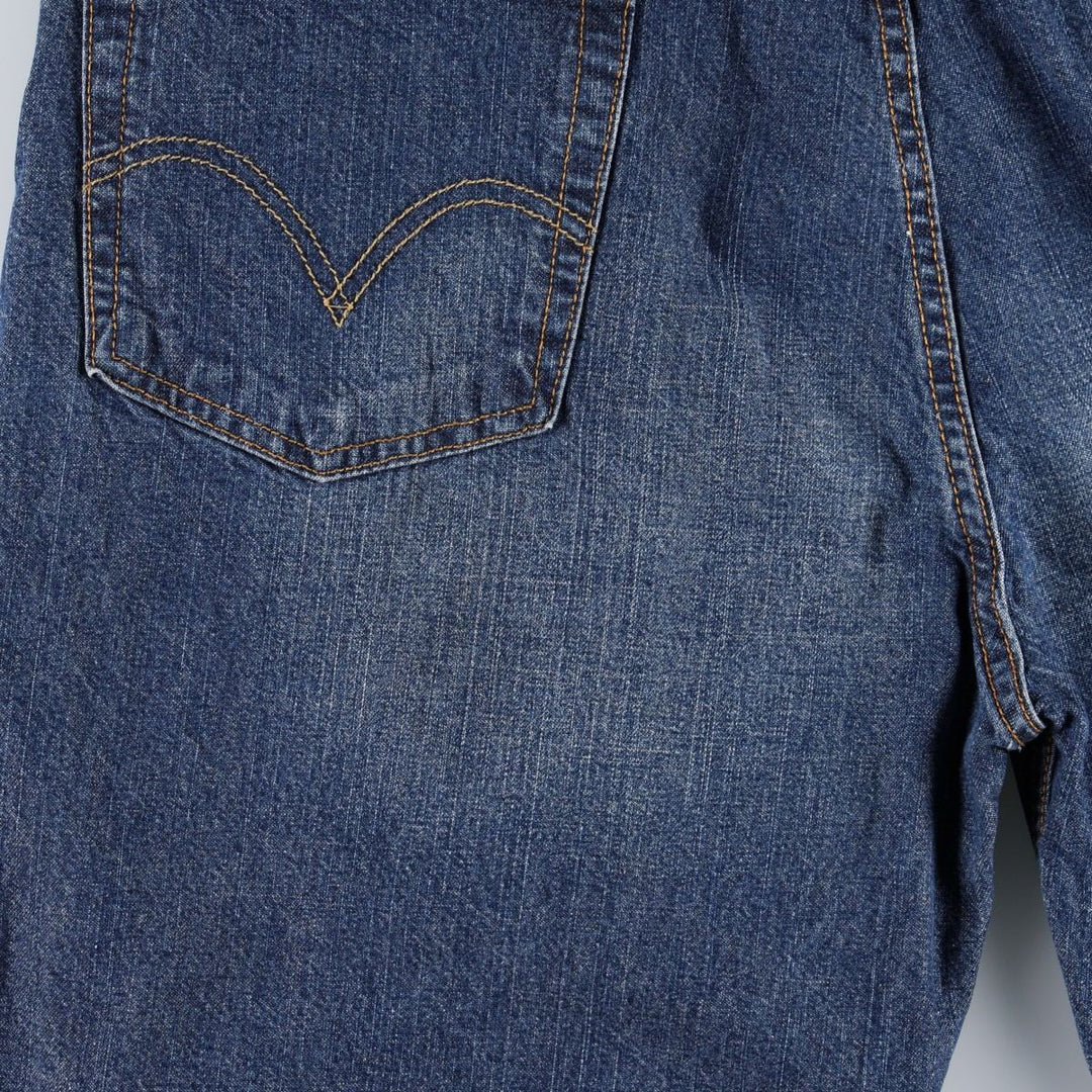 2000'S Levi's 569 Loose Straight Denim Shorts (Men's W37 equivalent) cotton blue type Vintage Second Hand