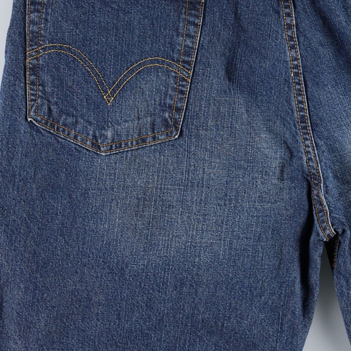 2000'S Levi's 569 Loose Straight Denim Shorts (Men's W37 equivalent) cotton blue type Vintage Second Hand