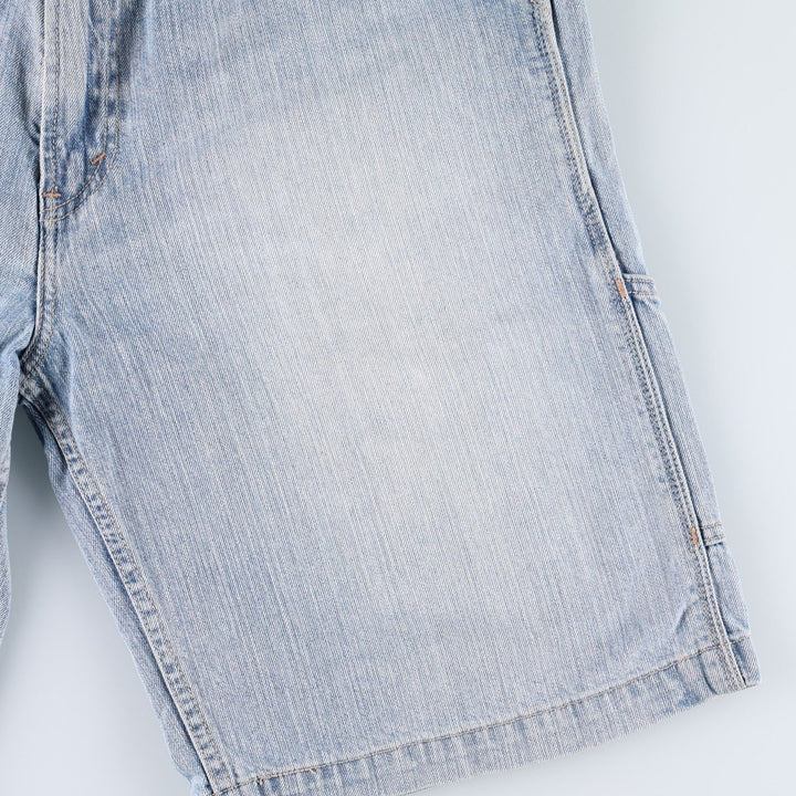 2000'S Levi's Carpenter denim painter shorts, men's size W37 (approx.) cotton Blue type light blue Vintage Second Hand