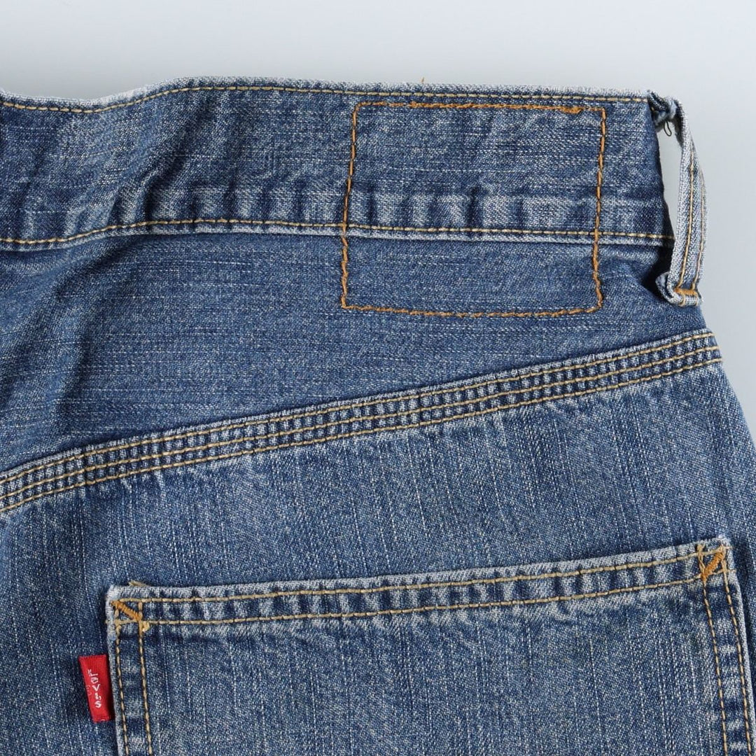Levi's CARPENTER denim painter shorts, half pants, men's w34 equivalent cotton blue type Vintage Second Hand