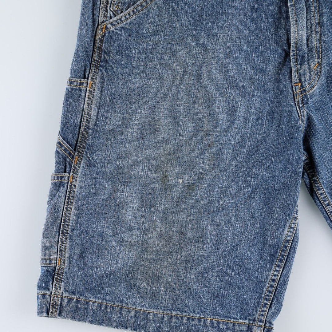 Levi's CARPENTER denim painter shorts, half pants, men's w34 equivalent cotton blue type Vintage Second Hand