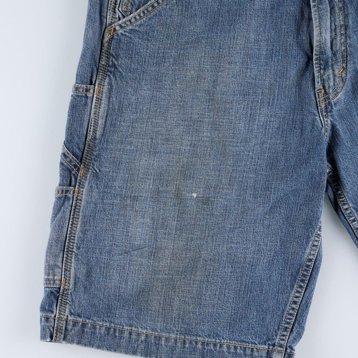 Levi's CARPENTER denim painter shorts, half pants, men's w34 equivalent cotton blue type Vintage Second Hand