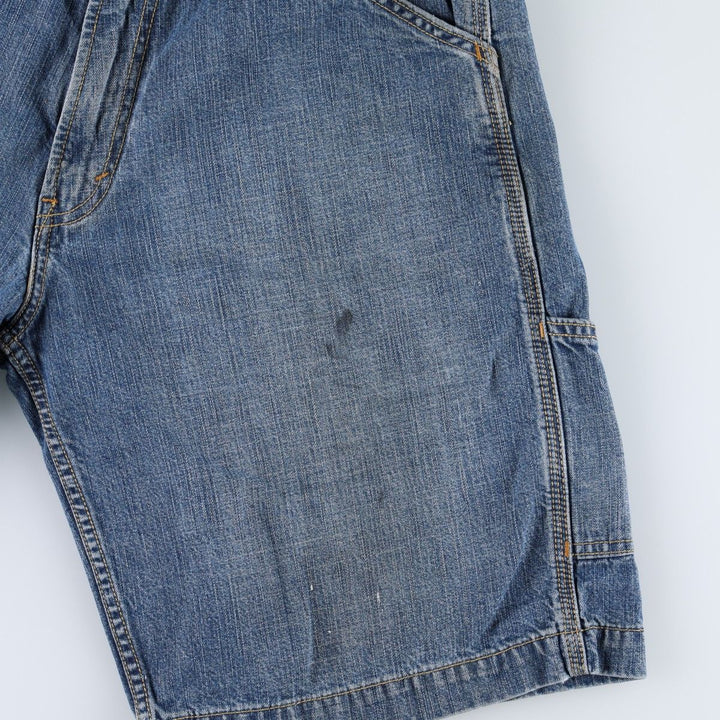 Levi's CARPENTER denim painter shorts, half pants, men's w34 equivalent cotton blue type Vintage Second Hand