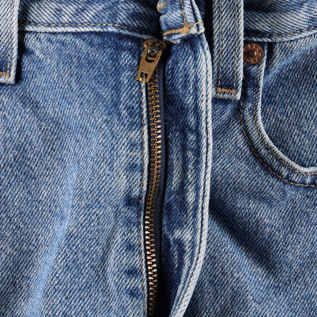 2000'S Levi's 505 Regular Fit Denim Shorts (Men's size W32 equivalent) cotton blue type Vintage Second Hand
