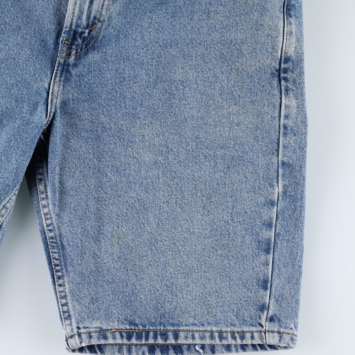 2000'S Levi's 505 Regular Fit Denim Shorts (Men's size W32 equivalent) cotton blue type Vintage Second Hand