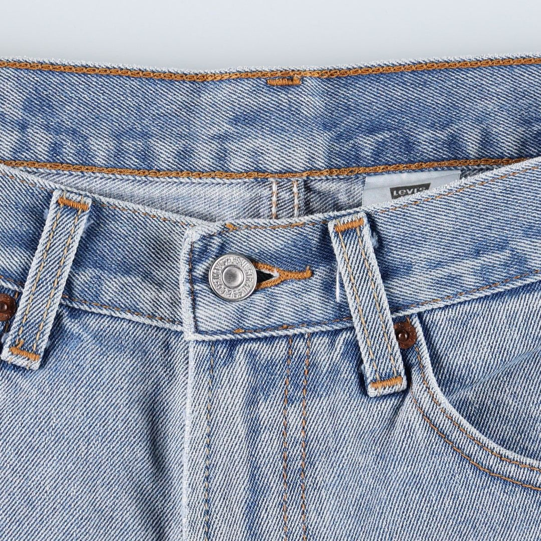 Levi's 550 Relaxed Fit Denim Shorts, Men's Size W33 cotton blue type Vintage Second Hand