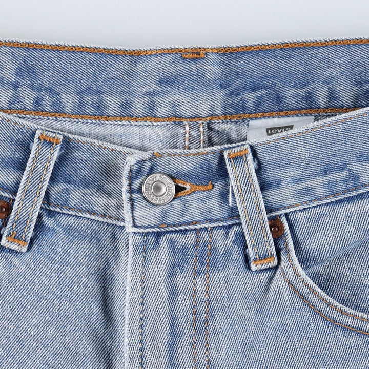 Levi's 550 Relaxed Fit Denim Shorts, Men's Size W33 cotton blue type Vintage Second Hand