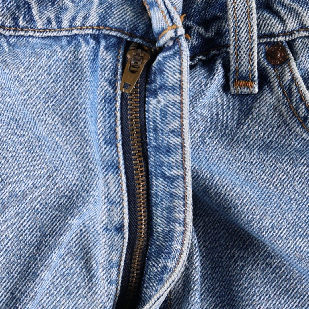 90'S Levi's 505 Regular Fit Orange Tab Denim Shorts, Men's Size W38 (approx.), Vintage cotton blue type Vintage Second Hand