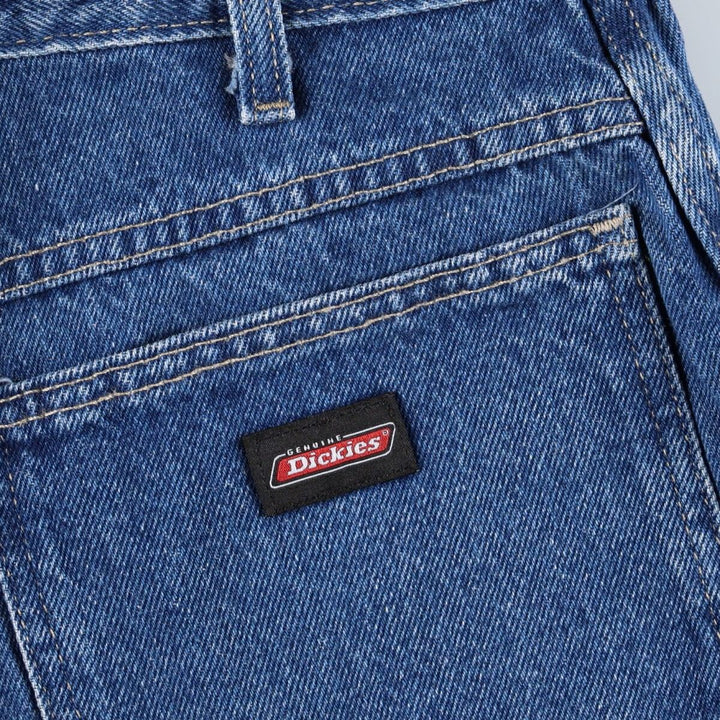 Dickies Relaxed Fit Denim Painter Shorts, Men's, W37 equivalent cotton blue type Vintage Second Hand