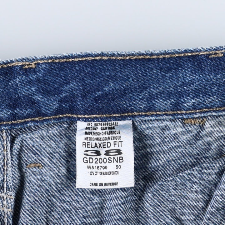 Dickies Relaxed Fit Denim Painter Shorts, Men's, W37 equivalent cotton blue type Vintage Second Hand