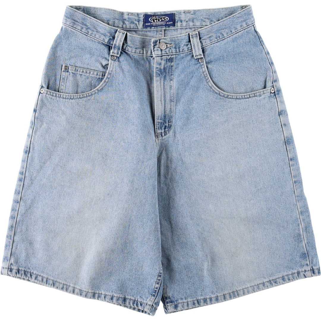 Lee PIPES denim shorts, men's size W34 (approx.), vintage. unclear blue type Vintage Second Hand