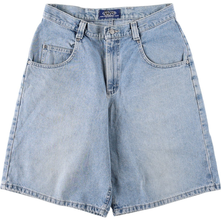 Lee PIPES denim shorts, men's size W34 (approx.), vintage. unclear blue type Vintage Second Hand