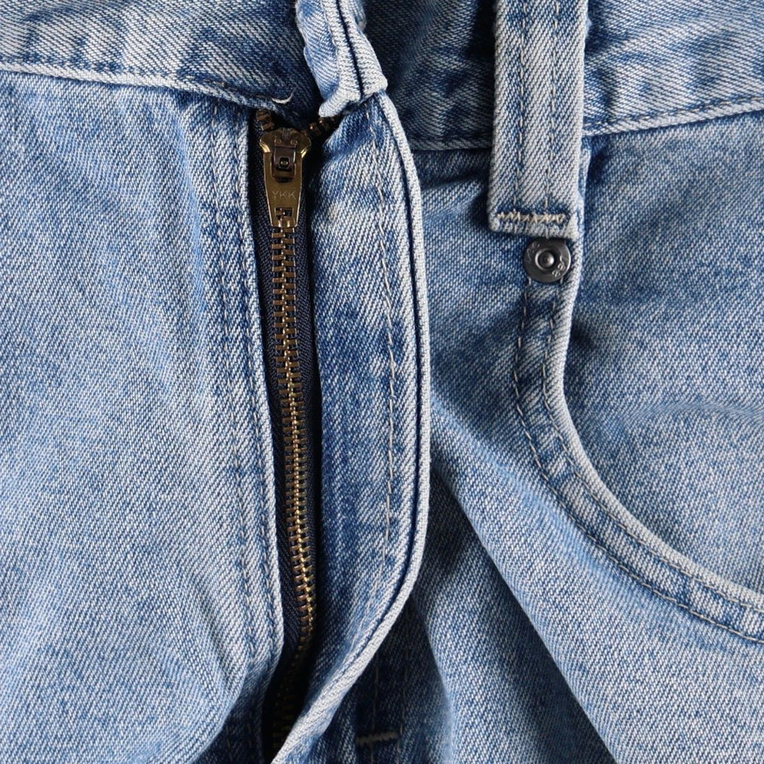Lee PIPES denim shorts, men's size W34 (approx.), vintage. unclear blue type Vintage Second Hand
