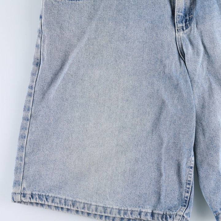 Lee PIPES denim shorts, men's size W34 (approx.), vintage. unclear blue type Vintage Second Hand