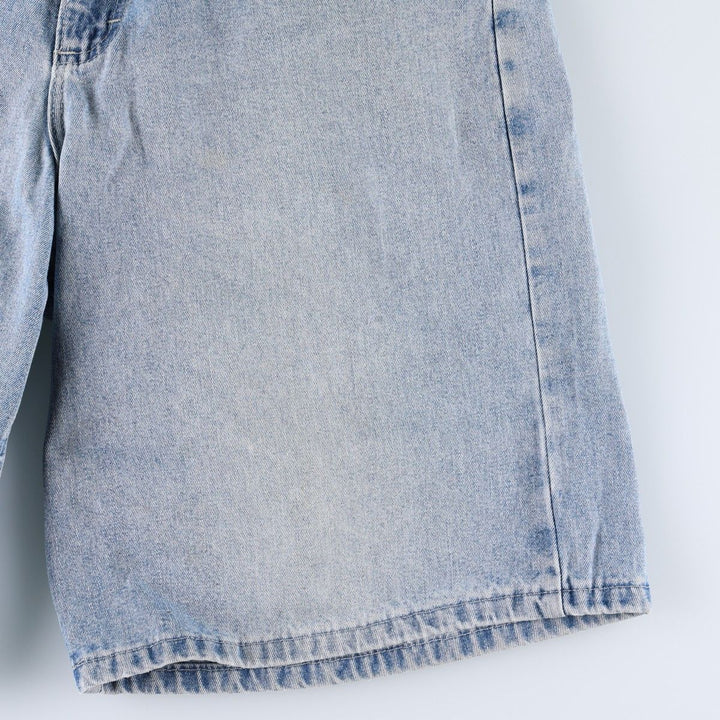 Lee PIPES denim shorts, men's size W34 (approx.), vintage. unclear blue type Vintage Second Hand