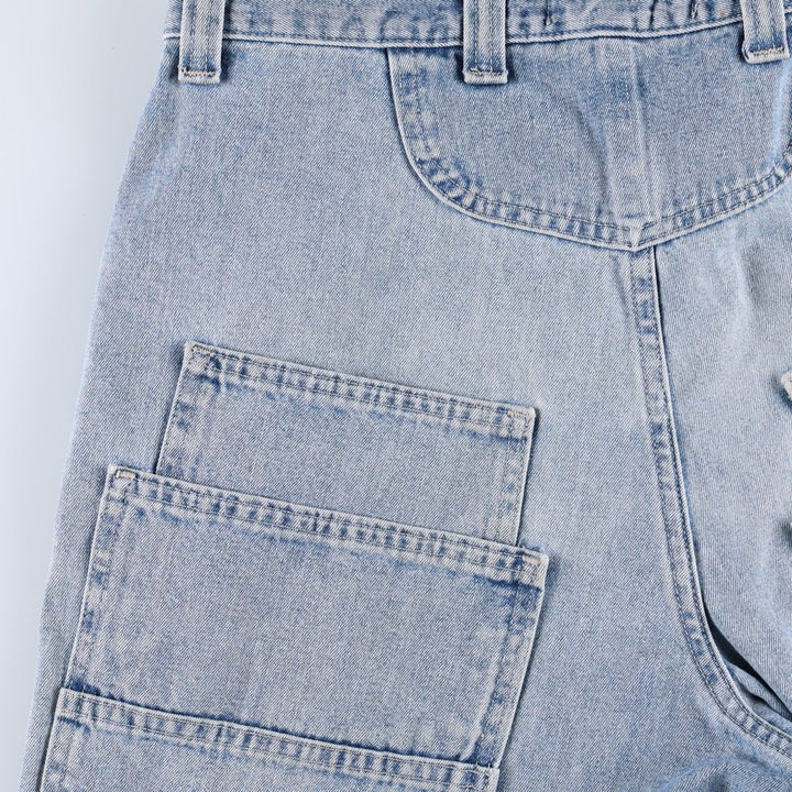 Lee PIPES denim shorts, men's size W34 (approx.), vintage. unclear blue type Vintage Second Hand