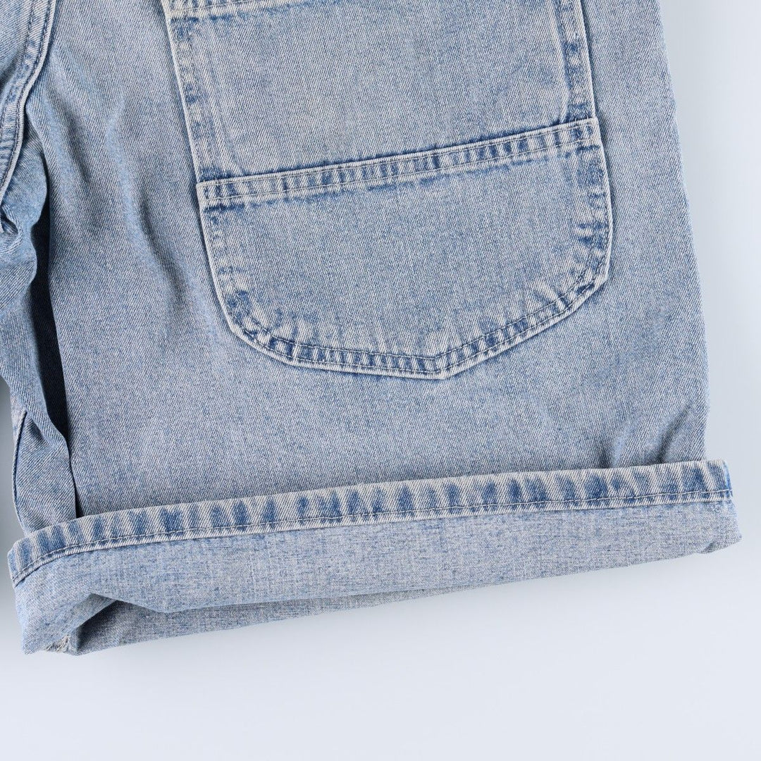Lee PIPES denim shorts, men's size W34 (approx.), vintage. unclear blue type Vintage Second Hand