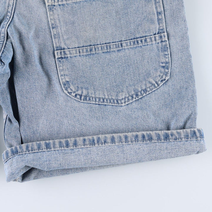 Lee PIPES denim shorts, men's size W34 (approx.), vintage. unclear blue type Vintage Second Hand