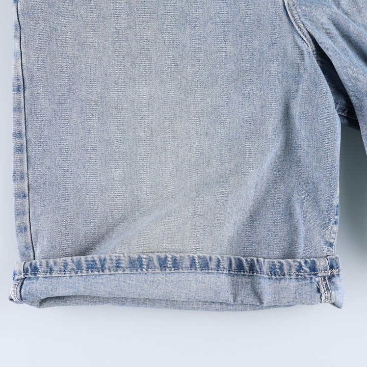 Lee PIPES denim shorts, men's size W34 (approx.), vintage. unclear blue type Vintage Second Hand