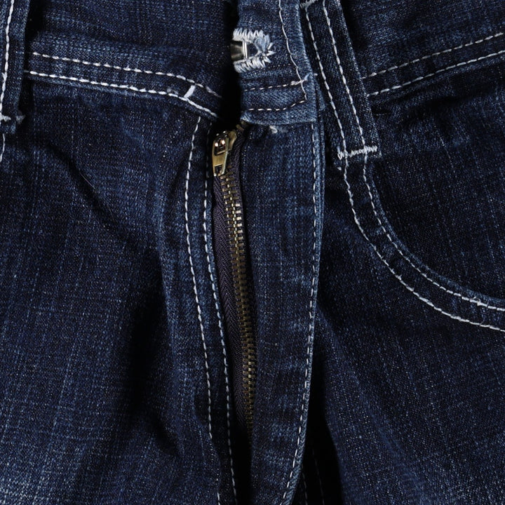 South Pole denim shorts, men's size W33 (approx.). cotton blue type Vintage Second Hand