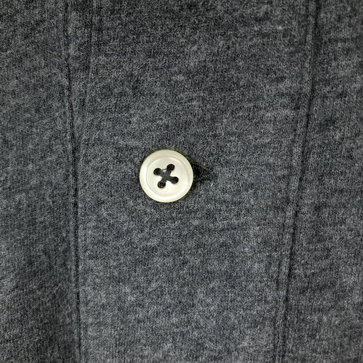 Ralph Lauren POLO by Ralph Lauren long sleeve polo shirt, men's size L cotton gray type Vintage Second Hand
